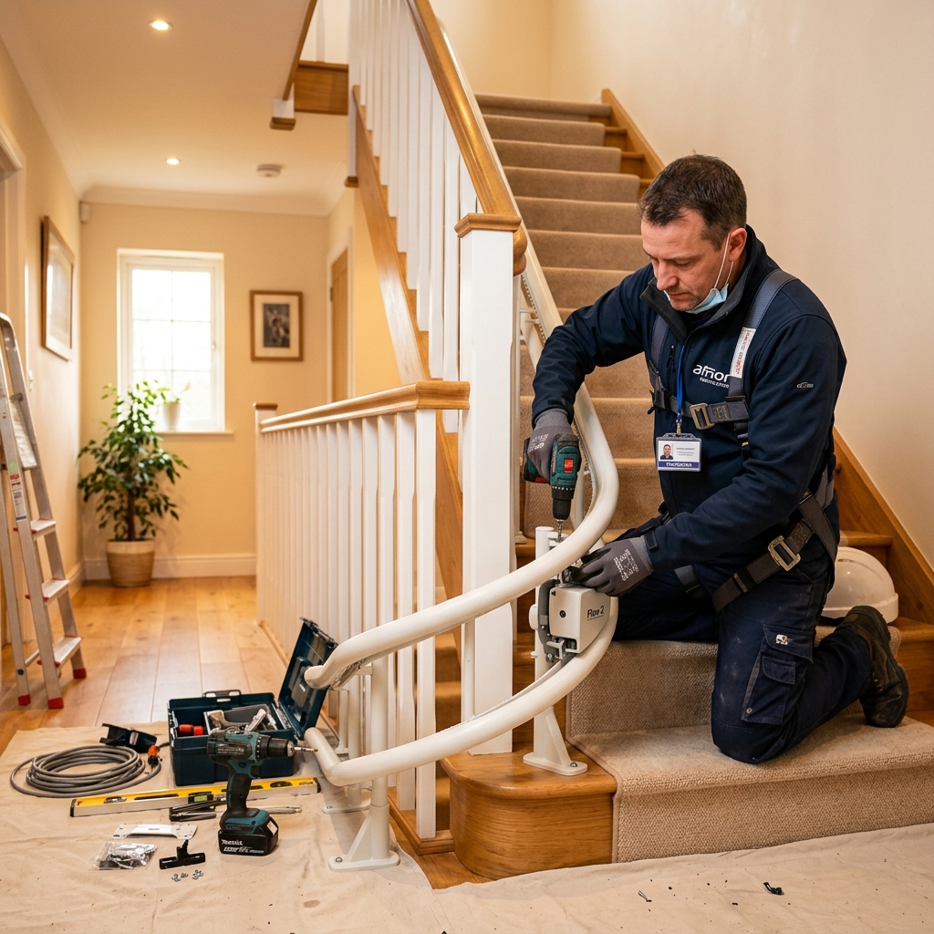 Installateur monte-escalier certifié Gard : qualifications, SAV local et pièges à éviter