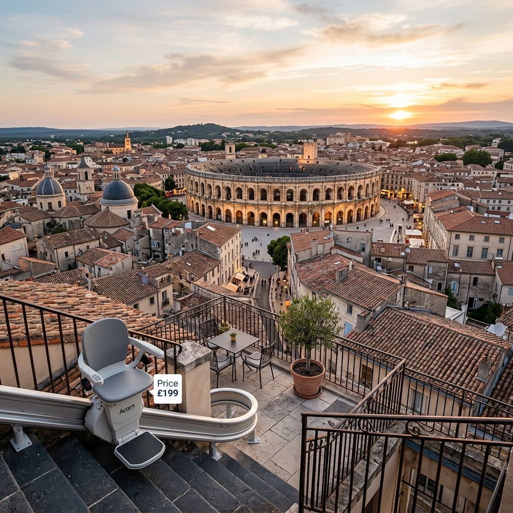 Prix monte-escalier dans le Gard 2026 : Nîmes, Alès, Uzès — tous les budgets